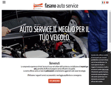 Tablet Screenshot of gasautofratellifasano.com